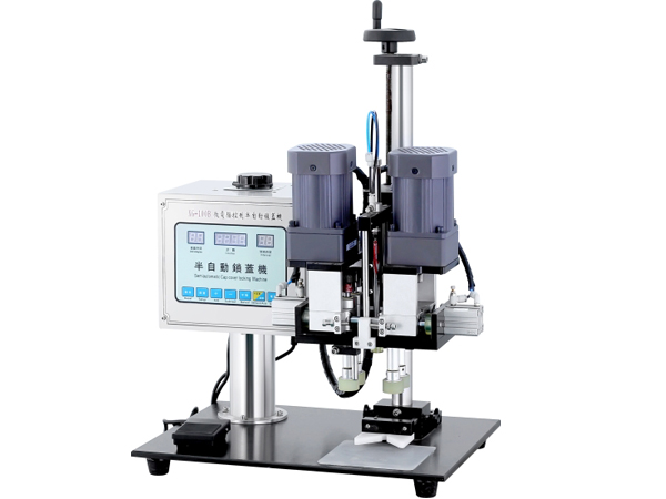 半自動夾旋式旋蓋機(jī)