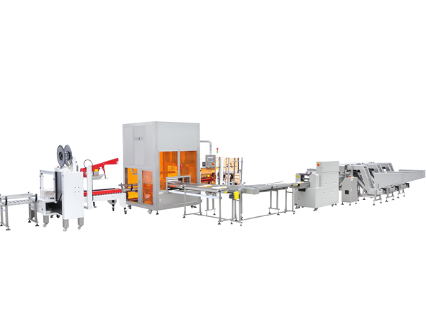 棒棒冰枕包自動開箱、裝箱、封箱打包線